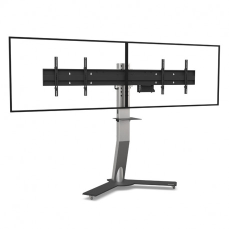 EKINOX Dual Screen 70" - 75" Black