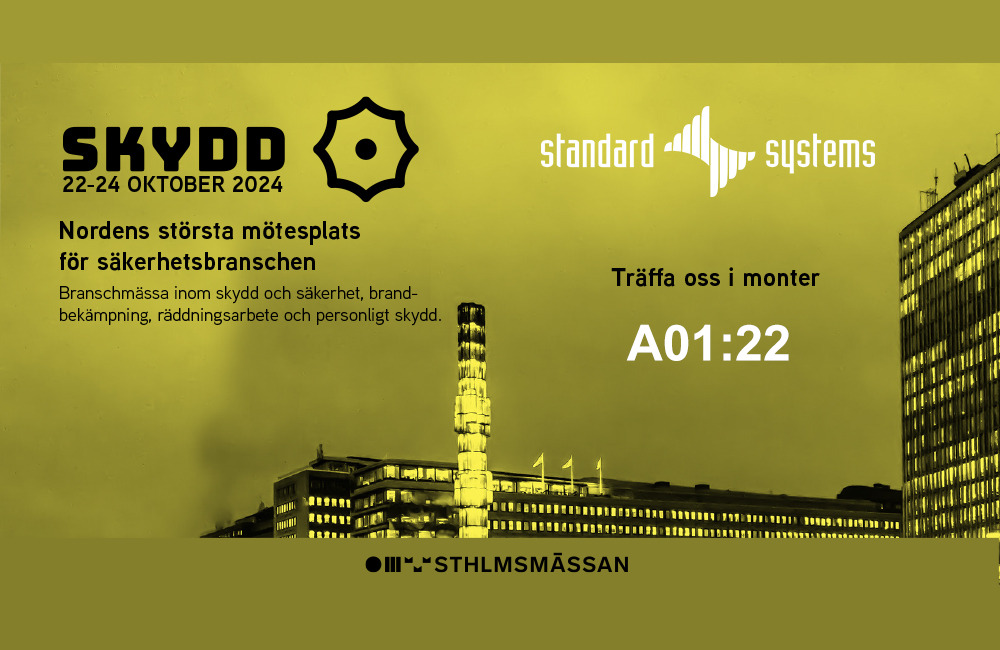 SKYDD - 22-24 oktober - Stockholmsmässan